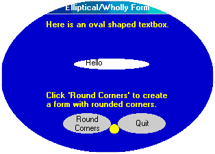 Elliptical form with Elliptical controls